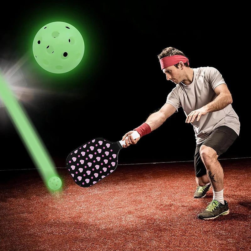LED Light Up Pickleball Balls | Glow In The Dark Pickleball