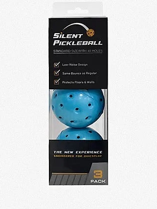 Silent Pickleball Balls | Quiet Foam Pickleballs for Indoor and Outdoor Practice - 3pcs/6pcs/12pcs